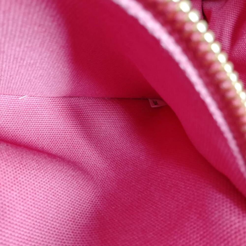 Prada Canapa Hand Bag Pink Canvas 25cm - Picture 9 of 9